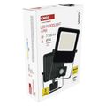 LED reflektor VISIO s pohybovým čidlom, 50 W, neutrálna biela, čierný
