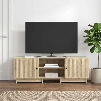 vidaXL TV skrinka 150 x 31 x 50 cm Dub sonoma Konštruované drevo
