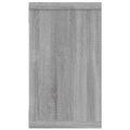 vidaXL Kockové police 2 ks sivé sonoma 80x15x26,5 cm spracované drevo