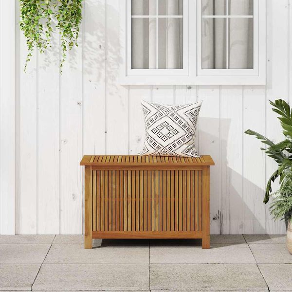 vidaXL Záhradný úložný box 90x50x58 cm, akáciový masív