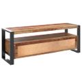 vidaXL TV skrinka zo akáciaového dreva 120x35x45 cm