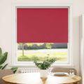 vidaXL Roleta Zatemnenie červená 100x150 cm Šírka látky 95,7 cm