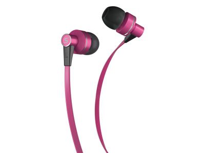 Slúchadlá SENCOR SEP 300 Mic Pink Met