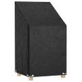 vidaXL Kryt na záhradnú stoličku 8 očiek 65x65x80/120 cm polyetylén