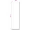 vidaXL Behúň LESAKA Hnedá 80 x 300 cm Diamantový zamat