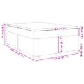 vidaXL Boxspring posteľ s matracom biela 140x200 cm umelá koža