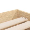 vidaXL Posteľný rám so zásuvkami dub sonoma 90x200 cm kompozitné drevo