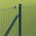 vidaXL Zváraný drôtový plot s hrotmi 10 x 1,6 m Oceľ s PVC povrchom