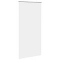 vidaXL Roleta Zatemnenie biela 115x230cm Šírka látky 110,7cm Polyester