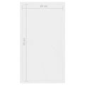 vidaXL 3D fotorámiky 3 ks biele 18x35 cm na 3 obrázky (10x15 cm)