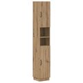 vidaXL Súprava kúpeľňových skríň v 4 kusoch HOORN Dub artisan