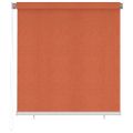 vidaXL Vonkajšia zatemňovacia roleta 140x140 cm oranžová