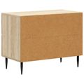 vidaXL Nočný stolík Dub sonoma 62 x 34,5 x 47,5 cm Kompozitné drevo