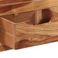 vidaXL Konzolový stolík 110x35x75 cm, akáciový masív