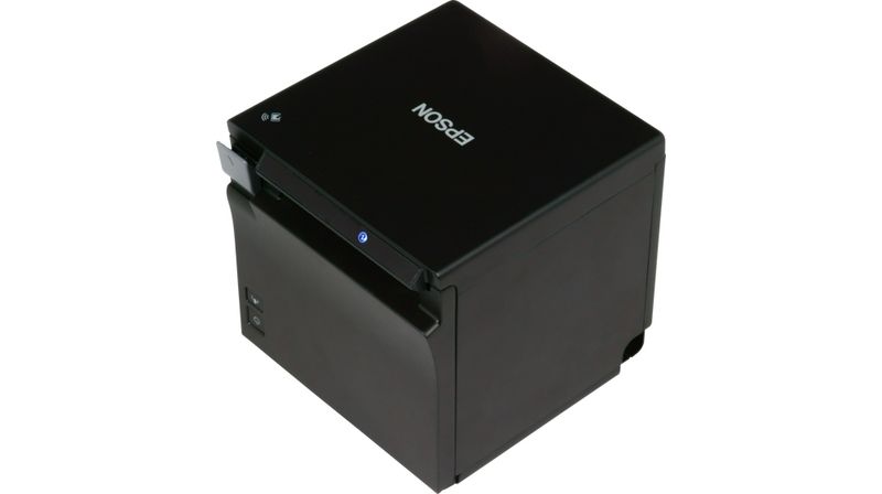 Epson TM-m50 (132): USB + Ethernet + NES + Serial, Black, PS, EÚ