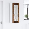 vidaXL Dvierka na umývačku Kalmar Staré drevo 40 x 31 x 100 cm