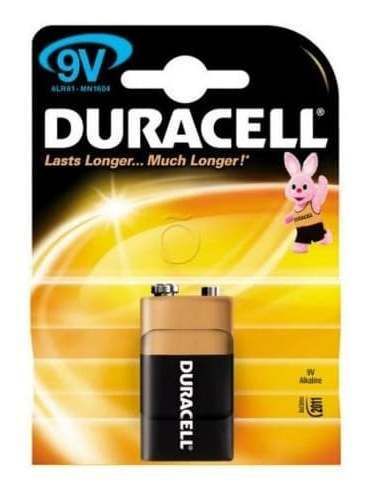 Duracell Basic MN1604 9V BL1 6LR61 1ks alkalická batéria 10PP100010