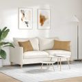 vidaXL Vankúše na pohovku 2 pcs Hnedá 60 x 40 cm Kordúrová tkanina