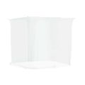 vidaXL Závesná Moskytiéra 156 sieťka biela 220x120x150 cm
