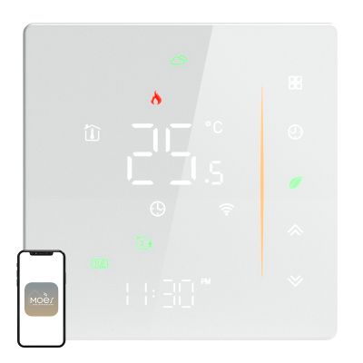 MOES WHT-006-GB-WH Wi-Fi termostat pre elektrické kúrenie (biely)
