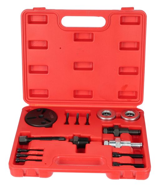 Sada na demontáž spojky kompresoru klimatizace MECHANIC AC SET 2, 15 ks SIXTOL