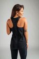 Dámske tielko Essential Tank Black - STRIX, veľkosť S, 92.8 % cotton, 7.2 % elastane