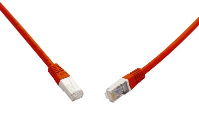 10 G patch kábel CAT6A SFTP LSOH 2 m červený non-snag-proof C6A-315RD-2MB