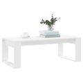 vidaXL Konferenčný stolík biely 102x50x35 cm kompozitné drevo