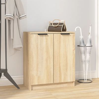 vidaXL Botník dub sonoma 59x35x70 cm spracované drevo