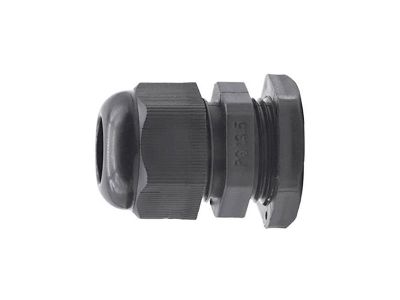 Káblová priechodka PG-13,5 pre kábel 6-12mm čierna