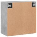 vidaXL Nástenná skrinka betónovo sivá 60x31x60 cm kompozitné drevo