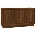 vidaXL Komoda hnedý dub 102x35x55 cm spracované drevo