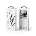 Yesido cable CA116 pd 60W type-c/type-c 3M 3A čierny