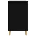 vidaXL Nočné stolíky 2 ks čierne 40x35x70 cm spracované drevo