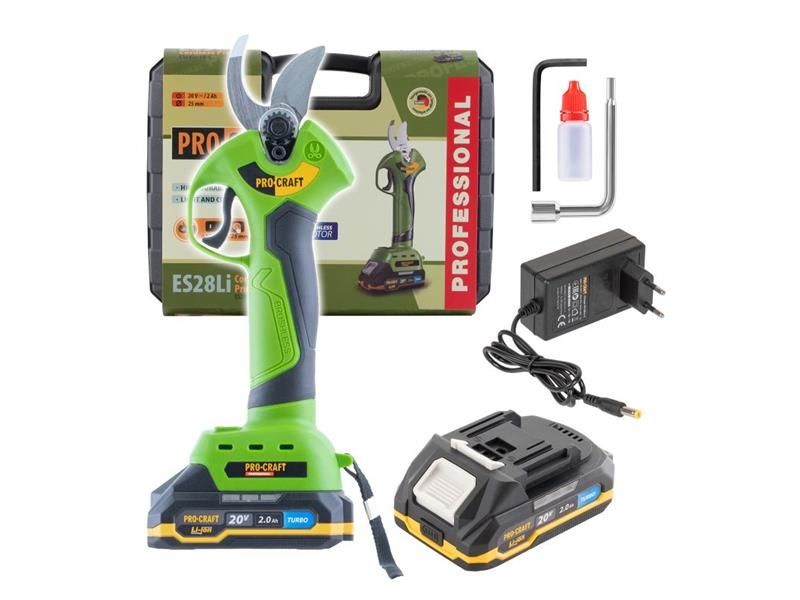 Nožnice záhradné AKU PROCRAFT ES28Li