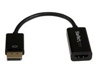 StarTech DisplayPort 1.2 to HDMI Adapter - 4K 30Hz - Active Audio Video Converter for DP laptop computers and HDMI Monitor Displays (DP2HD4KS) - Nástroj na prevod videa - DisplayPort - HDMI - pre P/N: DKM30CHDPD, DKM30CHDPDUE, SV231QDPU34K, TB3CDK2DP, TB3CDK2DPUE, TB3DKM2DPL