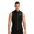 Pánska bežecká vesta Pulse X Black - GymBeam, veľkosť L