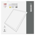 LED panel BAXXO 60 x 60 cm / 50 mm, 36 W, 4 320 lm, prisadený, neutrálna biela, IP20