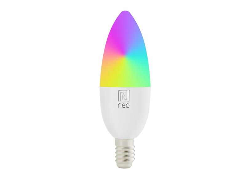 Smart LED žiarovka E14 6W RGBW IMMAX NEO 07716L WiFi Tuya