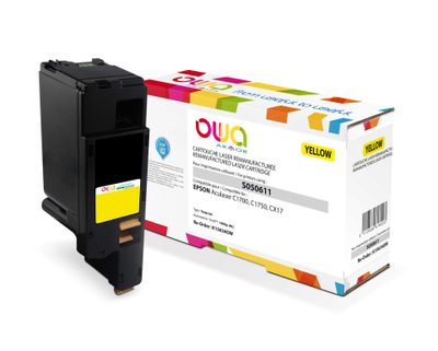 OWA Armor toner kompatibilný s Epson C13S050611, 1400st, žltá/yellow