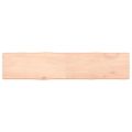 vidaXL Stolová doska 180x40x(2-4) cm neošetrený masív živé hrany