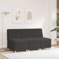 vidaXL Bezrúčková modulárna sofa jednotka Tmavo šedá 55 x 74 x 82 cm
