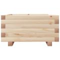 vidaXL Záhradný kvetináč 50x50x26,5 cm masívna borovica