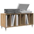 vidaXL Skrinka na gramofónové platne dub artisan 100 x 38 x 48 cm