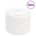 vidaXL Lodné lano biele 16 mm 50 m polypropylén