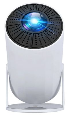Rollei inteligentný prenosný projektor SB-502/ HD 720p až 4K/ 170 ANSI/ HDMI/ USB/ BT/ Wi-Fi/ Repro/ biely Projektor, inteligentný, prenosný, LCD, 1280×720, 1080p/4K, 1000:1, 170ANSI, Android 11, HDMI, USB, Bluetooth, Wi-Fi, repro, biely