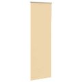 vidaXL Roleta Zatemnenie Béžová 85x210 cm Šírka látky 80,7cm Polyester