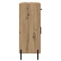 vidaXL Servírovacia skriňa Remeselný dub 69,5 x 34 x 90 cm