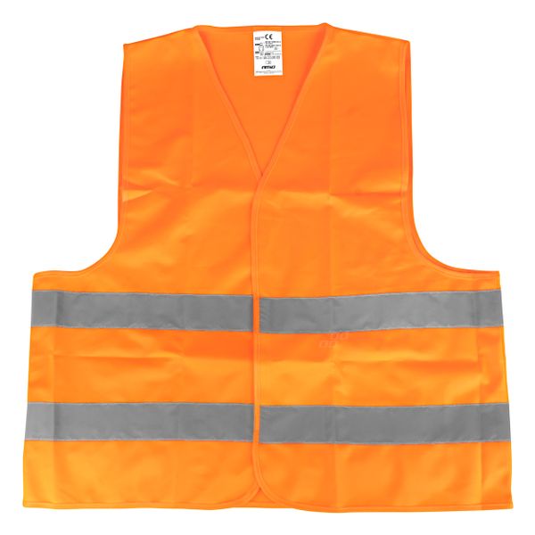 Reflexná vesta XXXL oranžová s certifikátom AMiO-03986