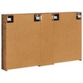 vidaXL Set kabinetov do kúpeľne 3 ks 120 x 14,5 x 70 cm